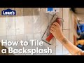 How to tile a backsplash  a stepbystep guide