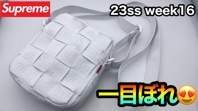 オンライン購入品【Supreme】編み込みショルダーバッグに一目惚れ 