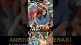 Anishma Meenaxi Funniest moments#viral #trending #ken #gvprakash #gvprakashsongs#sorts