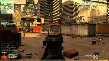 COD MW2 NUKE with every gun  MP5k   (PC gameplay / Commentary )