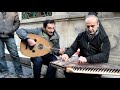 Street musician in Istanbul play amazing kanun - Bella Ciao