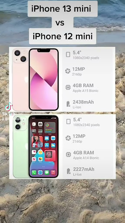 Apple iPhone 12 mini vs Apple iPhone 13 mini