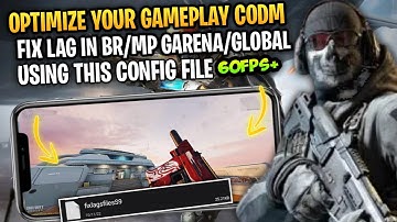 LATEST! CODM CONFIG FIX LAG FPSDROP GAME CLASH BR/MP SEASON 9 OPTIMIZE