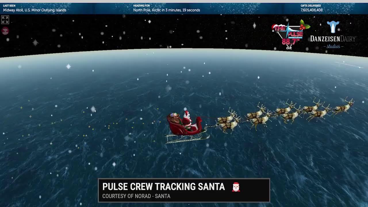 Pulse Crew Tracking Santa