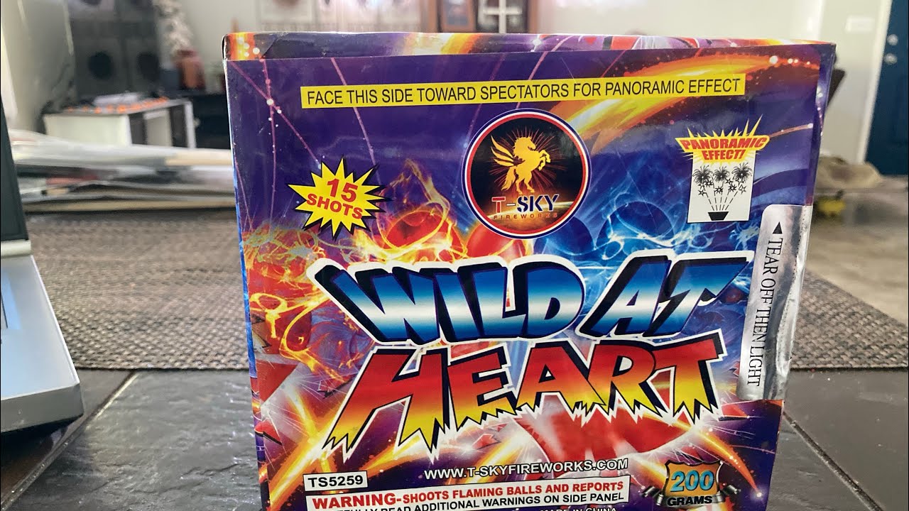 Wild At Heart 15 Shots By T Sky's Fireworks - YouTube
