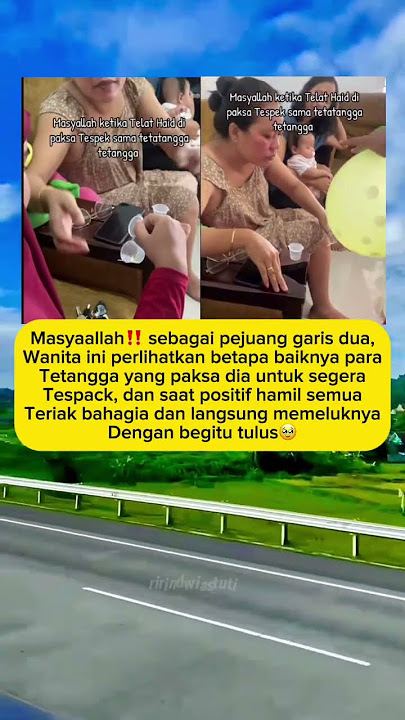 Masyaallah‼️ sebagai pejuang garis dua,Wanita ini perlihatkan betapa baiknya paraTetangga yang paksa