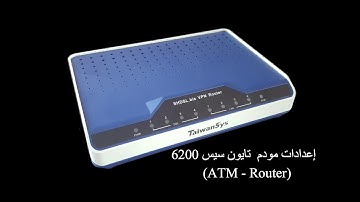 TaiwanSys 6200 configuration (ATM - Router)