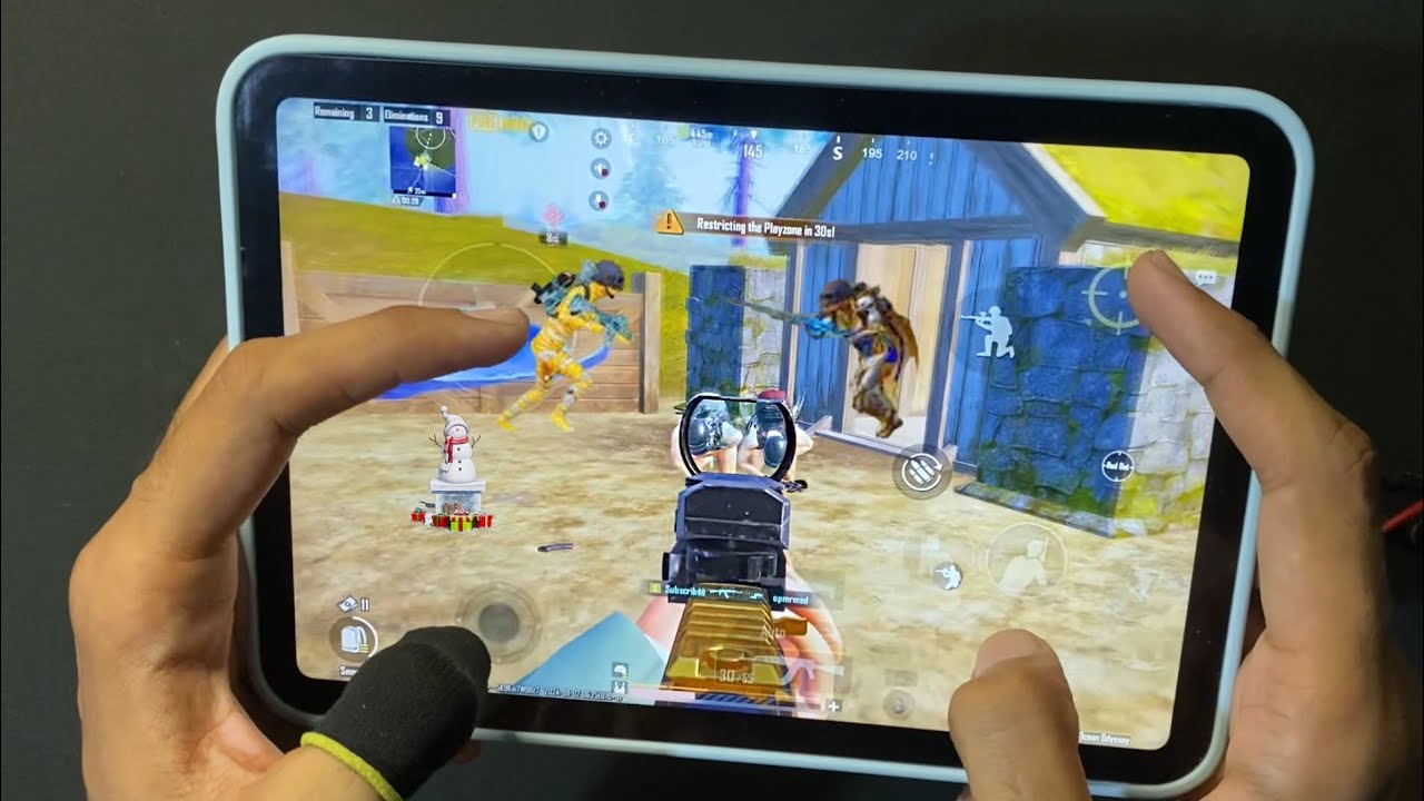 Best HANDCAM 5 Finger + Gyroscope | IPad Mini 6 | PUBG Mobile ️ - YouTube