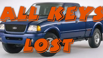 2003 Ford Ranger Key Programming