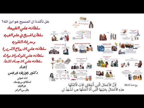 يسوع المسيح انسان ام اله شهادة معجزات المسيح عنه كأبن الله الحلقة السابعة