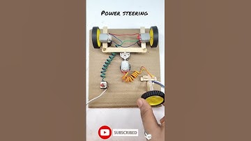 Power steering project new project dc motor project #shorts #steeringwheel #motor
