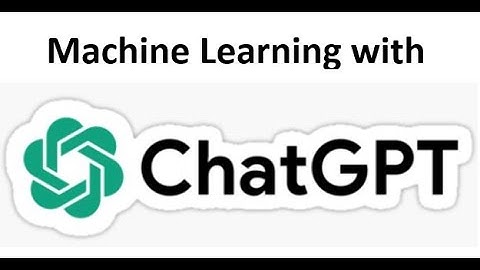 How to run Machine Learning with ChatGPT plugin