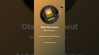 Otak Semrawut Song ai  musikalisasipuisikehidupan musikviral