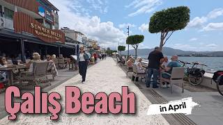 What’s Çalış Beach Like in April? 🌊 Fethiye Promenade Walk 2026