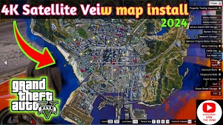 How To Install 4K Satellite View Map In GTA 5 2024 | Hindi/Urdu | thezone