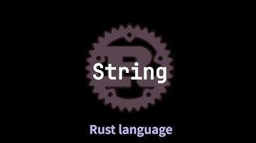 러스트 례제로 배우기, 문자열, String