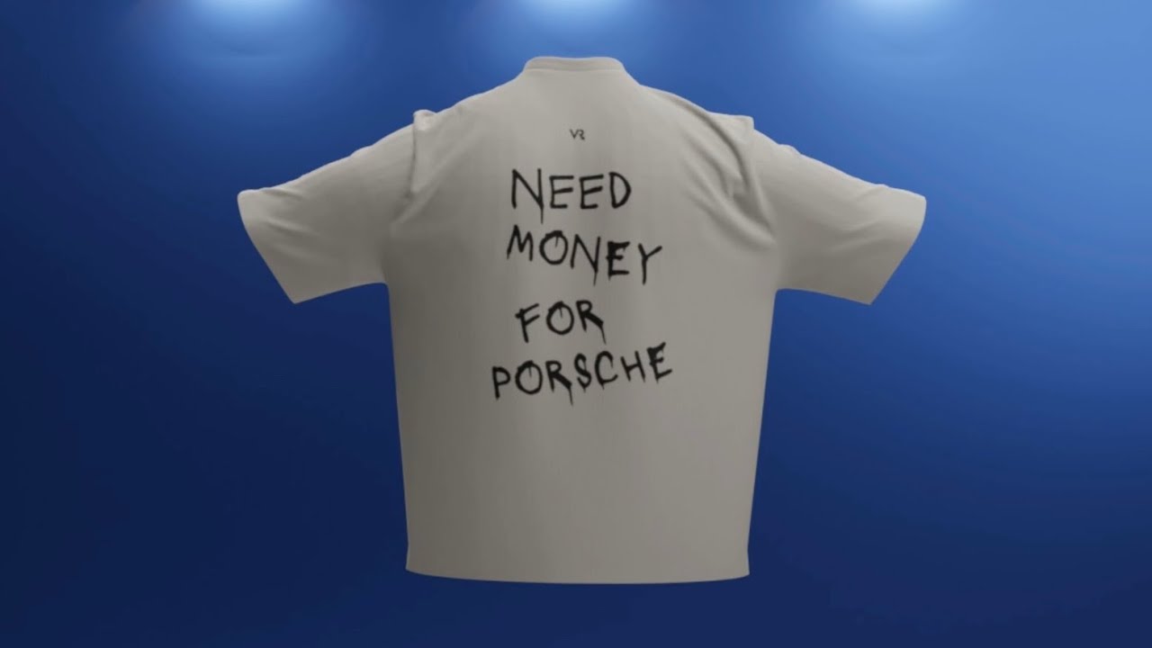 T-shirt Need Money For Porsche - YouTube