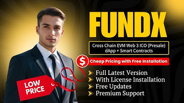 [Latest Version] FundX | Cross Chain EVM Web 3 ICO (Presale) dApp + Smart Contracts (In Cheap Price)