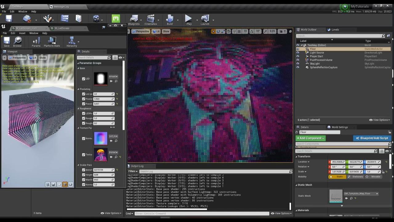 [UE4] CRT screen shader YouTube