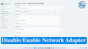 ✅ How To Disable or Enable Network Adapter in Windows 11