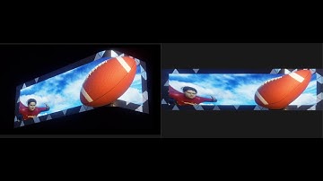 touch designer Anamorphic projection realtime