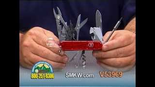 Victorinox Translucent Ruby Cybertool Lite