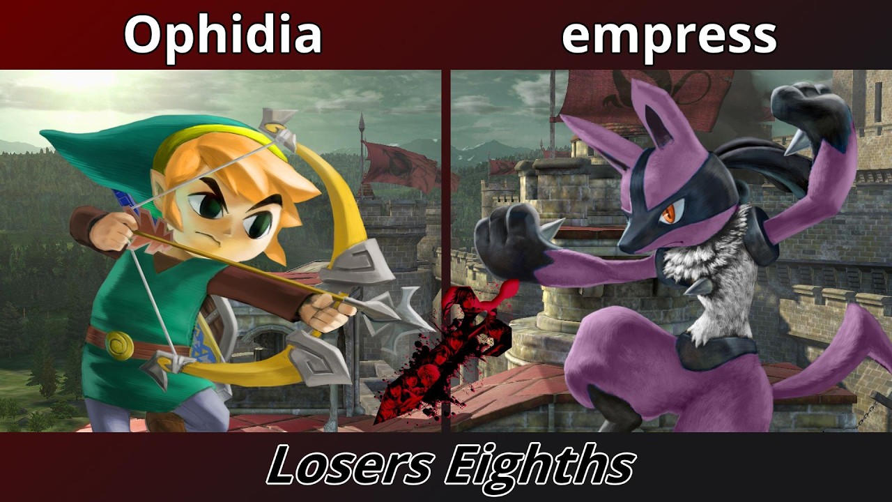 Castle Siege 110 - Losers Eighths  - Ophidia (Toon Link) vs empress (Lucario)