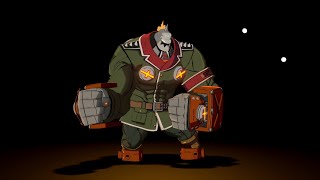 Potemkin dancing to FNAF music box (Guilty Gear Animation)