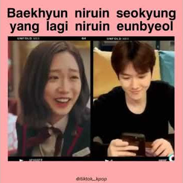 Baekhyun imitate penthouse | bukannya unboxing album malah niruin seokyung di Vlive 😁
