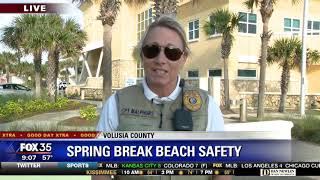 Spring break beach safety