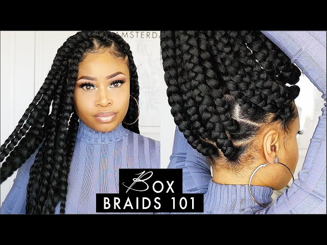 Box braids hairstyle for female | HairstyleAI