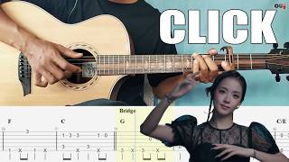 PDF Sample Jisoo - Click - Fingerstyle Guitar Cover guitar tab & chords by Oby Robiin.