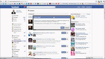Facebook How to Block App and Game Invites
