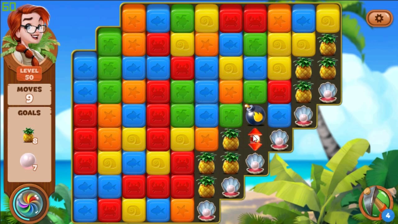 Lost Island Blast Adventure level 50