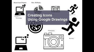 Noun Icon Project using Google Drawings