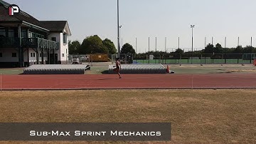 Sub Max Sprint Mechanics   Slow Mo