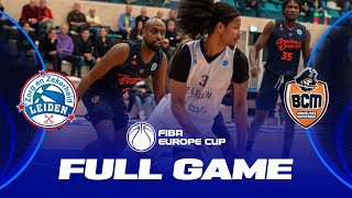 ZZ Leiden v BCM Gravelines Dunkerque | Full Basketball Game | FIBA Europe Cup 2023