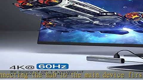 USB C Hub Multiport Adapter, Dockteck 7-in-1 USB-C Hub with 4K 60Hz, 1Gbps Ethernet, 100W Power Del