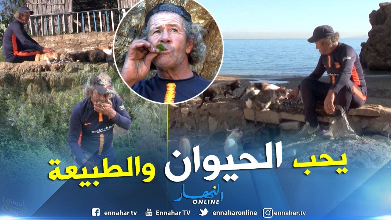 سكيكدة: شاهد كيف يعيش طرزان البحر الجزائري بشواطئ مرمار