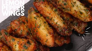 Easy Air Fryer Lemon Pepper Wings By Naughty Food