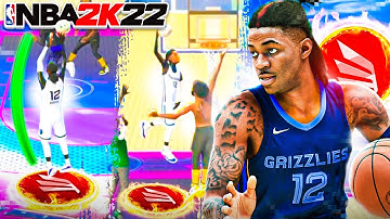 MY *NEW* "GLITCHED" JA MORANT BUILD is NOT FAIR on NBA 2K22! THIS UNSTOPPABLE BUILD WILL BREAK 2K22