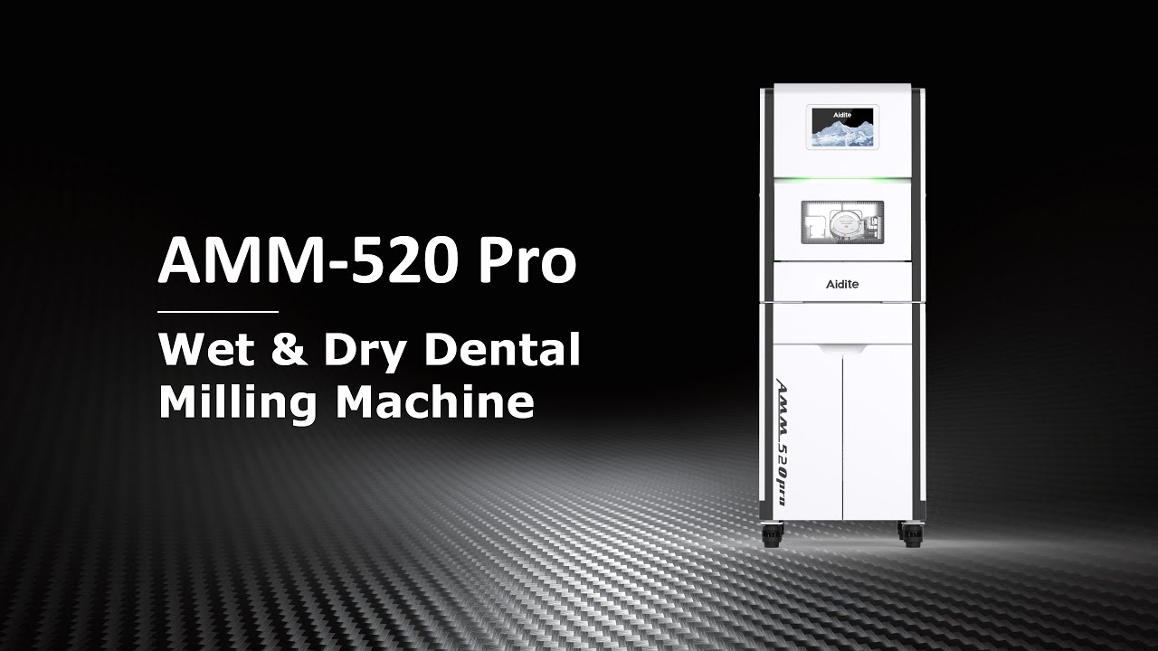 AMM-520 Pro | Wet & Dry Dental Milling Machine