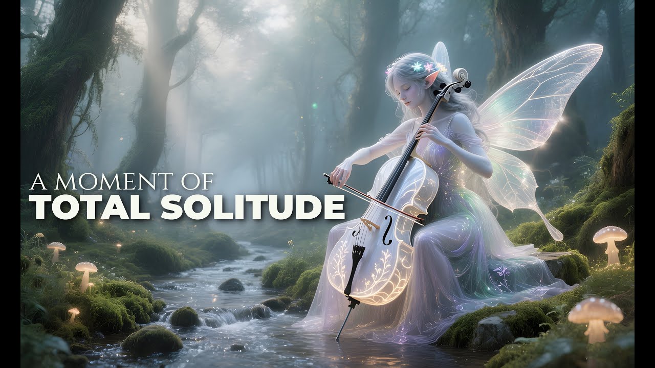 a moment of total solitude... 🪐 | Soulful Cello & Ambient Music for Stress Relief