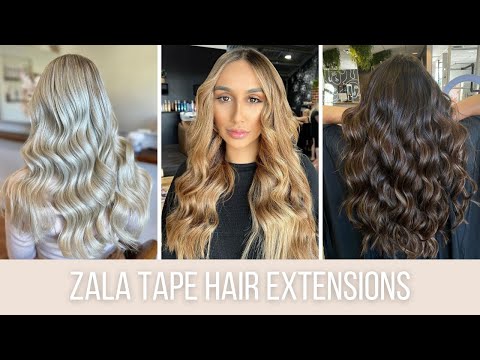 ZALA - TAPE-IN HAIR EXTENSION REVIEWS - VIDEO TAPE-IN EXTENSION REVIEWS