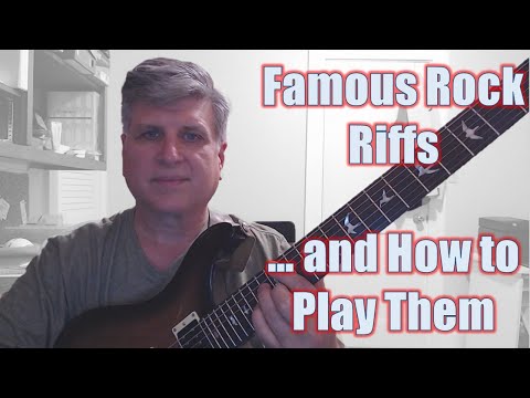 Classic Rock Riffs and How to Play Them. Live Stream for May 26