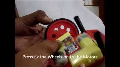 Line Follower Robot -Part 1 - Mechanical Assembly