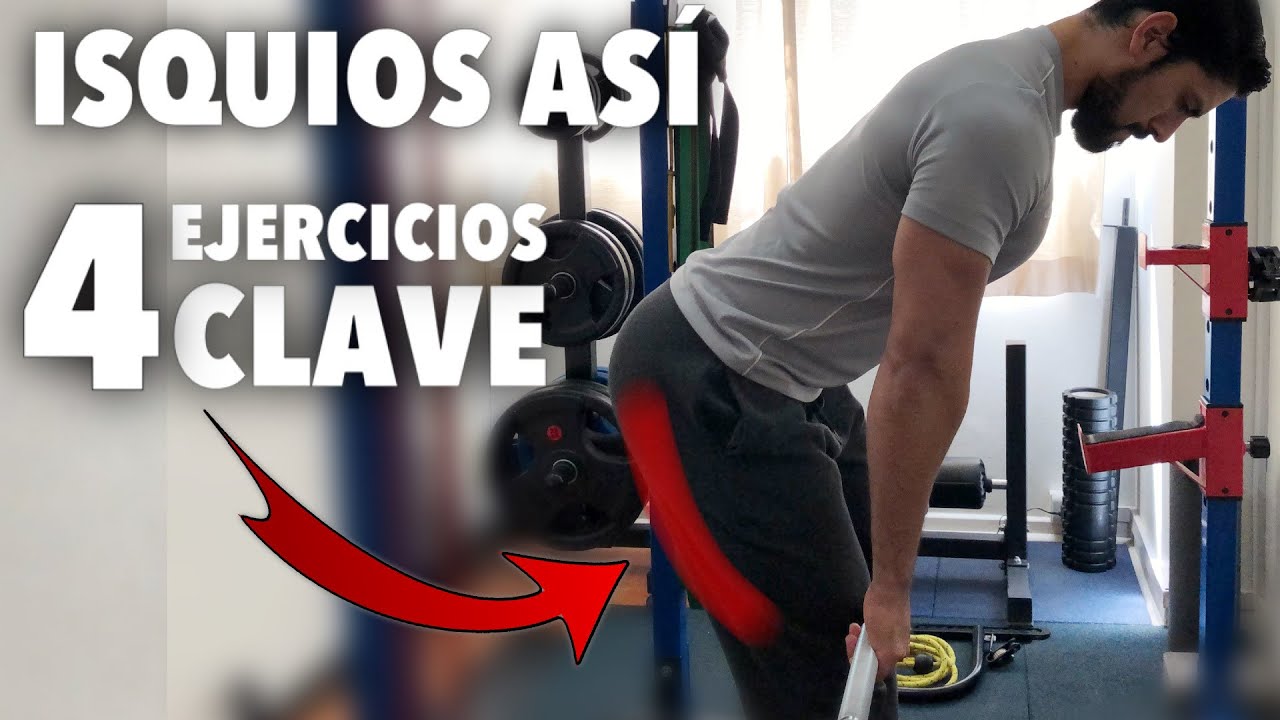 🔥Que NO FALTEN en tu RUTINA de ISQUIOS🔥 / 4 ejercicios CLAVE🔑 - YouTube