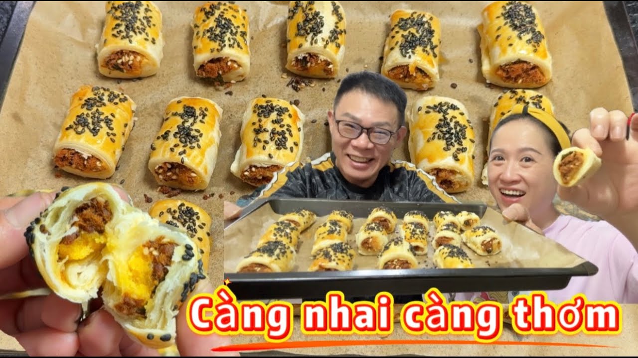 Một món bánh ăn Hoài không thấy ngán càng nhai càng thơm
