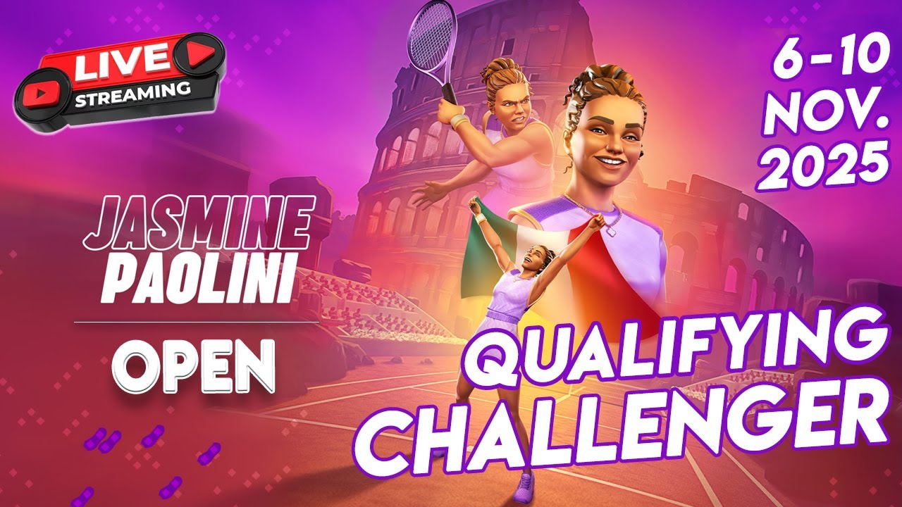 Tennis Clash Jasmine Paolini Open Challenger Qualifying Round [November 2025]