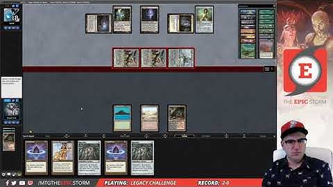 Legacy Challenge - 08/16/20 - Round 3 vs. Eldrazi Aggro